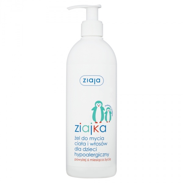 Ziajka Żel do mycia ciała i włosów 400 ml