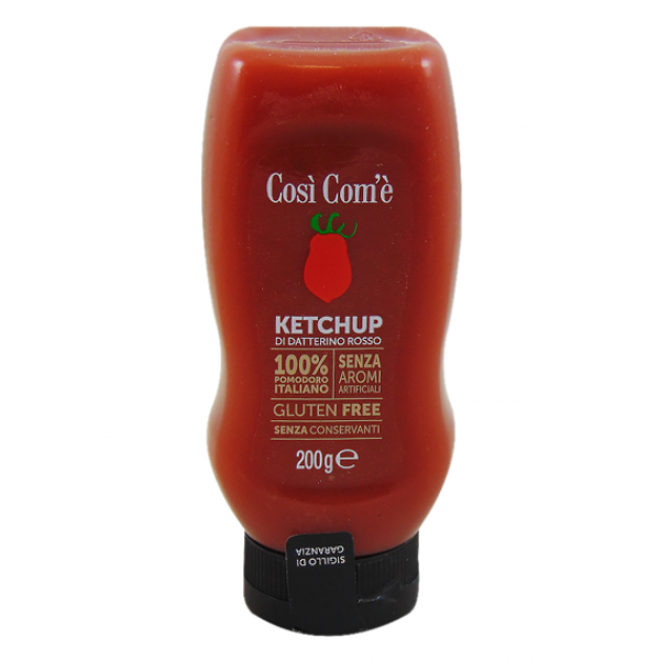 Ketchup cosi come datterino rosso 
