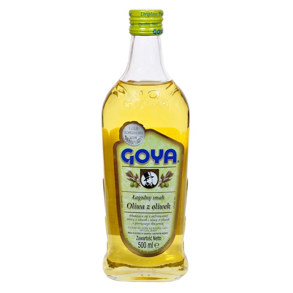 Goya oliwa z oliwek łagodny smak 500ml