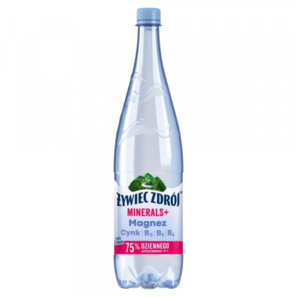 Napój gaz Żywiec Zdrój minerals+ doliczana jest kaucja 0,50 zł