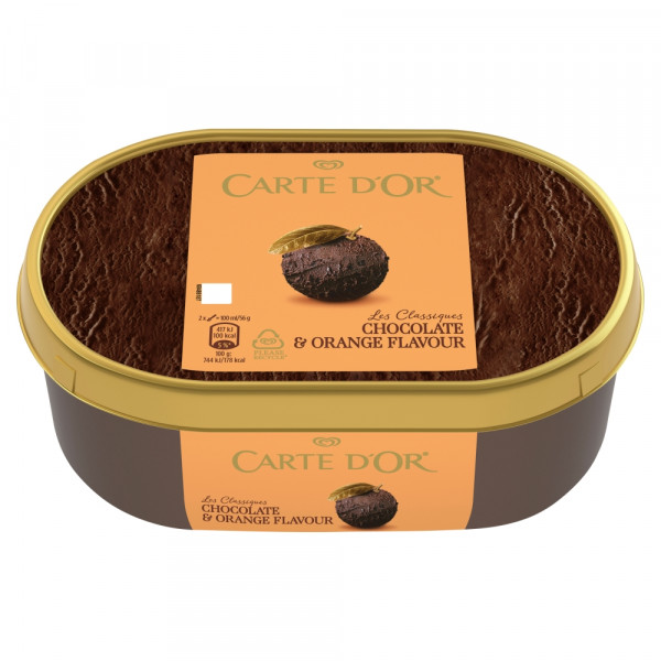 Carte D&#039;Or Lody czekoladowe z pomarańczową nutą 