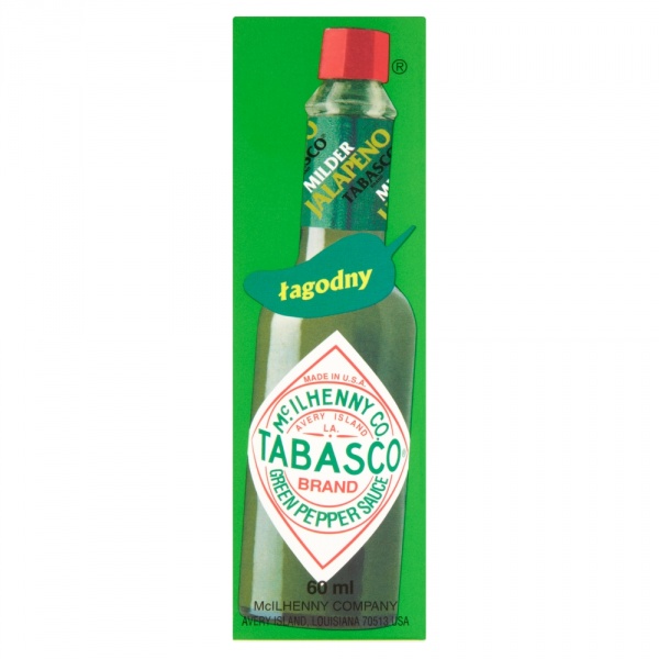 Sos Tabasco zielony papryka 
