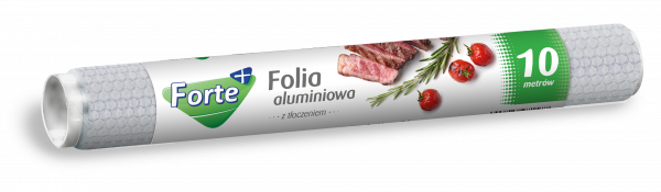 Forte+ Folia aluminiowa z tłoczeniem 10m rolka Forte+