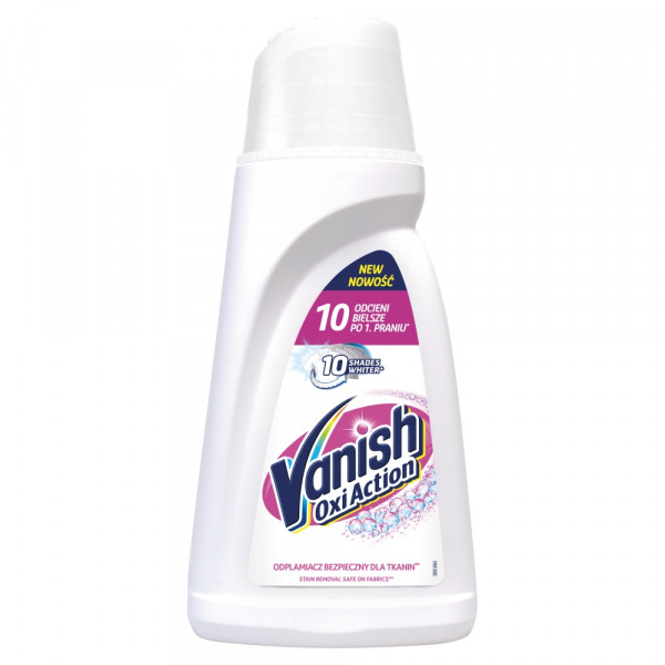 Vanish Odplamiacz w płynie do tkanin białych Multi Action White 1 L