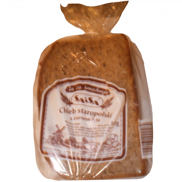 Chleb staropolski z ziarnem żyta - Saisa 