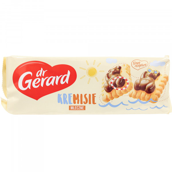 Herbatniki Dr Gerard kremisie mleczne 175g 