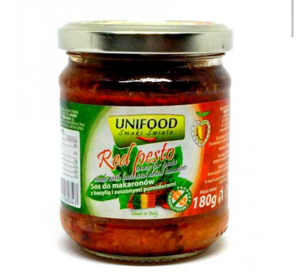 Pesto unifood red 180g