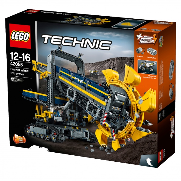 Klocki Lego Technic górnicza koparka kołowa 42055 