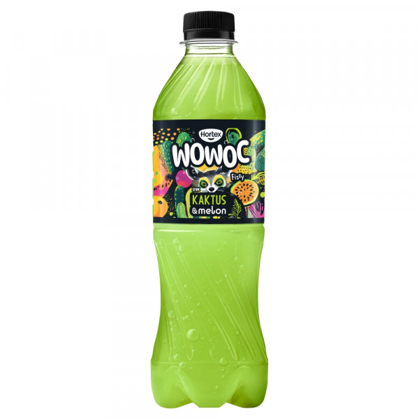 Hortex Wowoc napój gazowany kaktus &amp; melon butelka 500ml