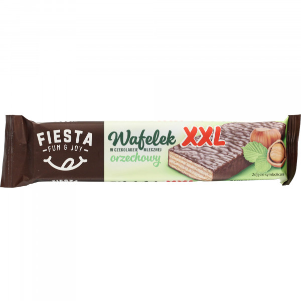 Wafelek Fiesta w czekoladzie orzechowy 