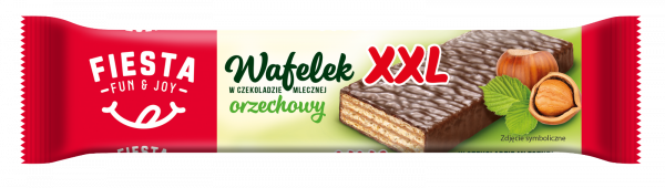 Wafelek Fiesta w czekoladzie orzechowy 