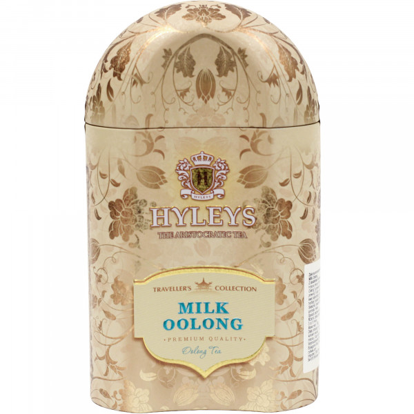 Herbata liściasta Hyleys traveller&#039;s Oolong Milk puszka 
