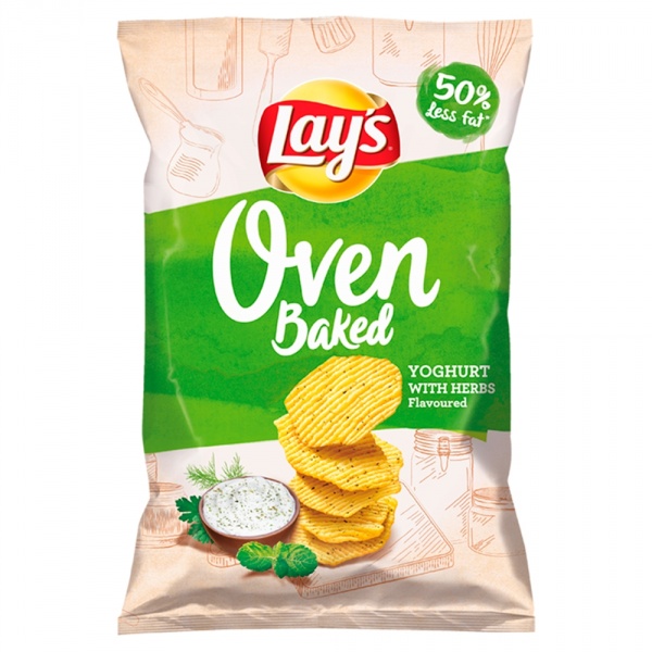 LAYS OVEN BAKED YOGURT WITH HERBS 125g