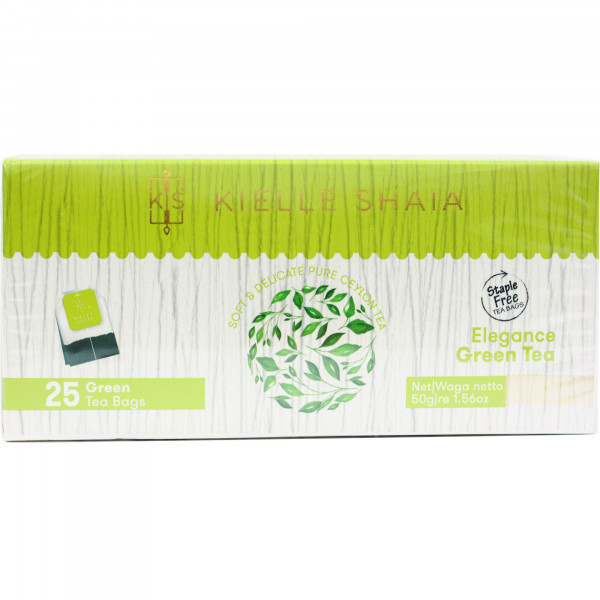 Herbata ekspresowa kielle shaia zielona elegance 25tx2g 