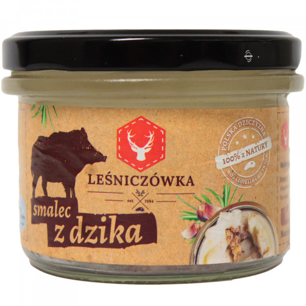 Smalec z dzika 