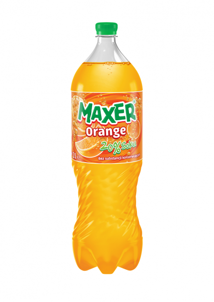 Napój gazowany Maxer Orange pet 