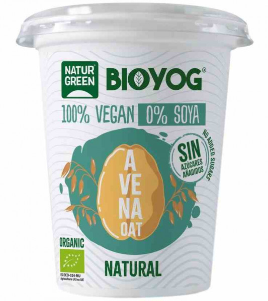 Deser biogurt bio z owsa naturalny 400g 