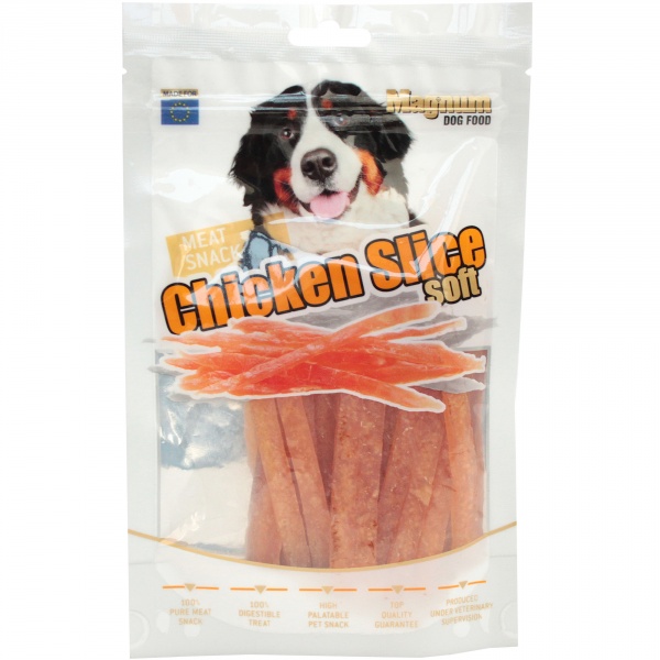 Przekąska dla psów magnum chcken slice soft 