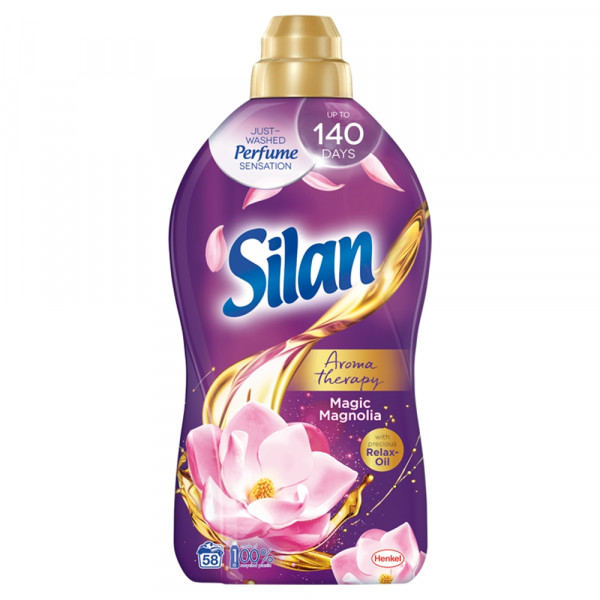 Skoncentrowany płyn do zmiękczania tkanin SILAN Aromatherapy Magic Magnolia 1450ML
