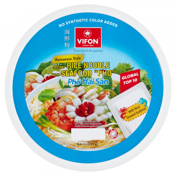 Vifon PHO-zupa z owocami morza i kluskami ryżowymi 120 g miska