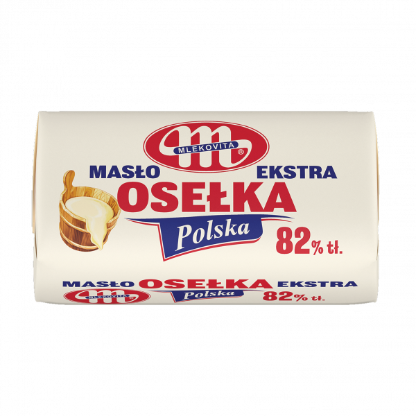 Mlekovita Masło Ekstra Osełka 82% tł. 300g