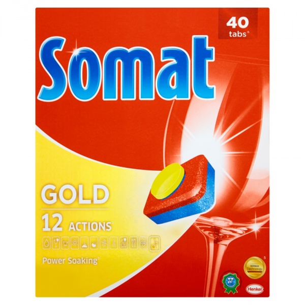 Tabletki do zmywarek Somat gold 