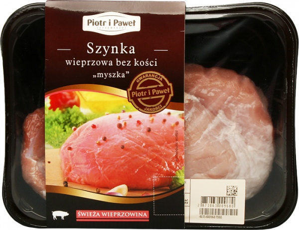 Szynka wieprzowa bez kości myszka-tacka 
