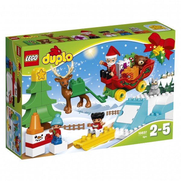 Lego zimowe ferie mikołaja 10837 