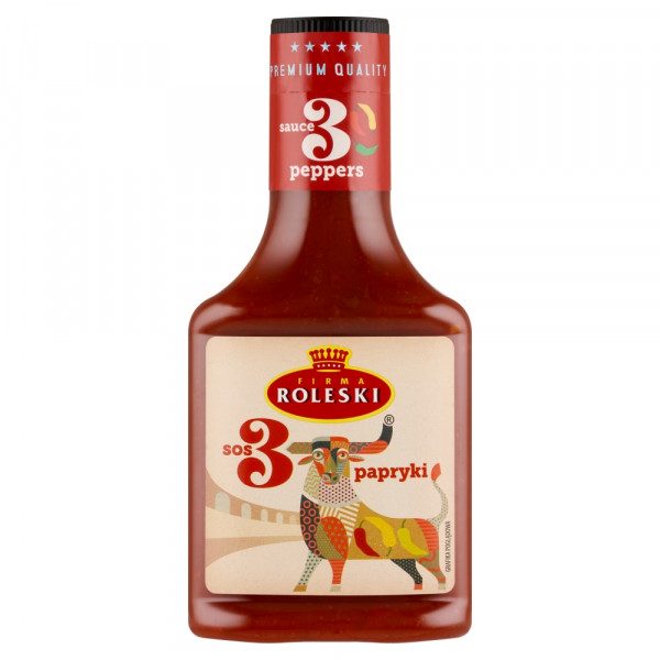 Roleski sos 3 papryki 360g