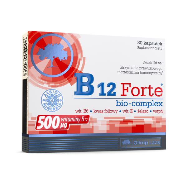 B12 Forte™ bio-complex 30 kapsułek blistry