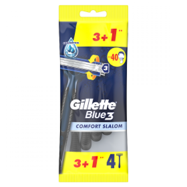 Maszynka do golenia Gillette Blue 3 comfort slalom 3+1szt 