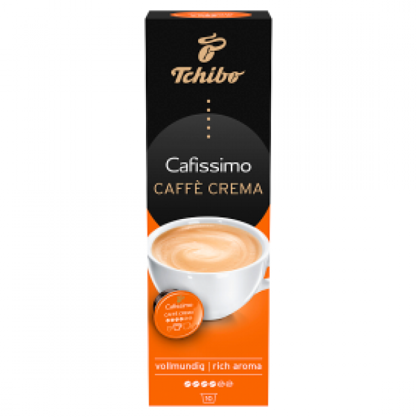 Tchibo Cafissimo Caffè Crema Rich Aroma kawa mielona w kapsułkach  7,6g x 10 kapsułek