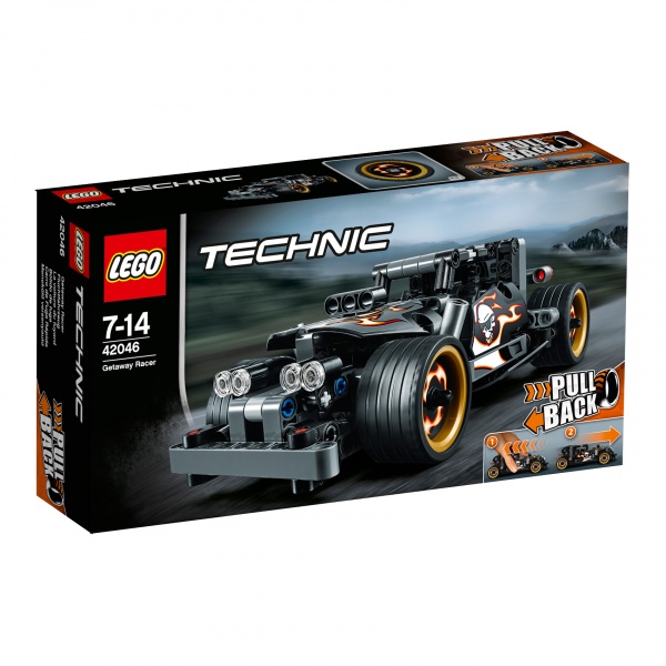 Lego technic wyścigówka zbiegów 42046 