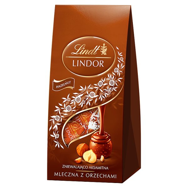 Lindt LINDOR Hazelnut Bag 100g