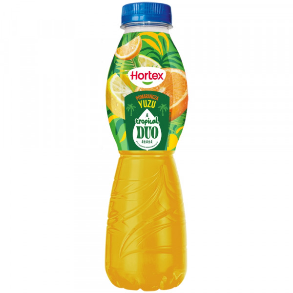 Napój ngaz Hortex tropical duo pomarańcza yuzu 500ml + kaucja 50 gr 