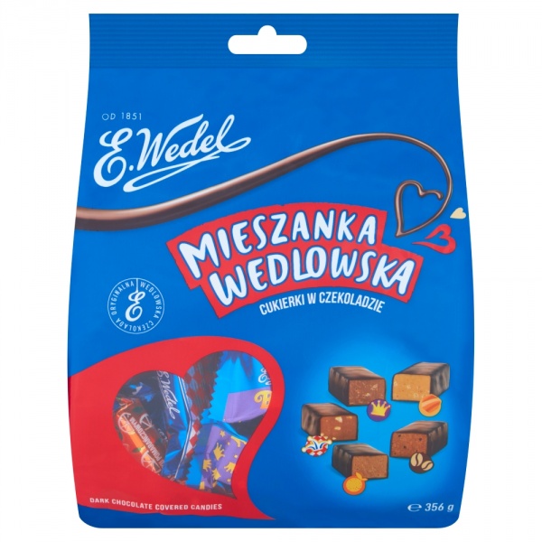 Praliny Wedel Mieszanka Wedlowska w czekoladzie deserowej 