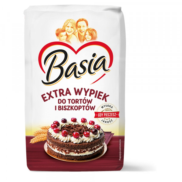 Basia Mąka Extra wypiek pszenna typ 400 1 kg
