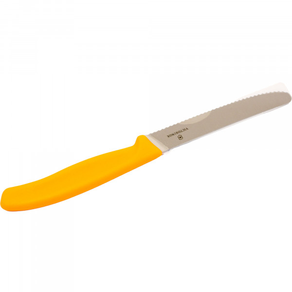 Nóż Victorinox stal nierdzewna 11cm do warzyw pomarańczowy 1szt 