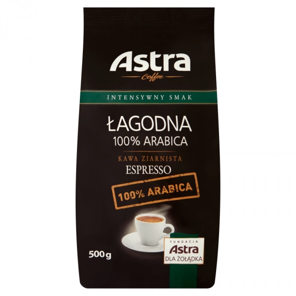 Astra Kawa ŁAGODNA Espresso 500g ziarnista