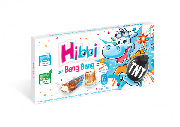 Praliny Hibbi bang bang z cukrem strzelającym