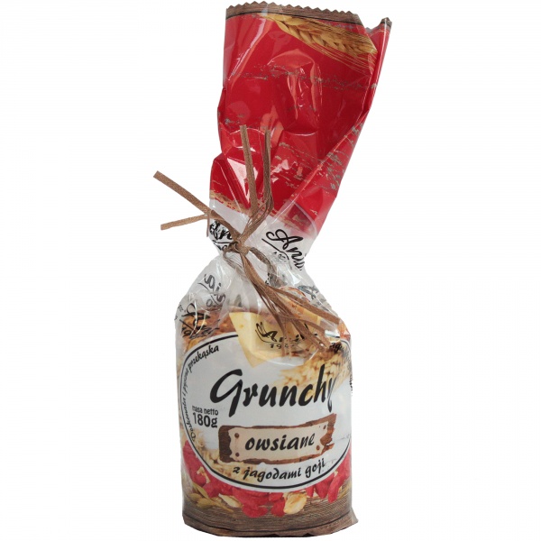 Ciastka ani grunchy owsiane.jagod.goji 