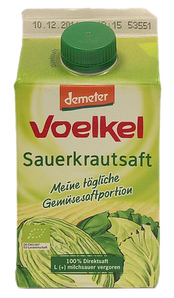 Sok z kapusty kwaszonej bio 