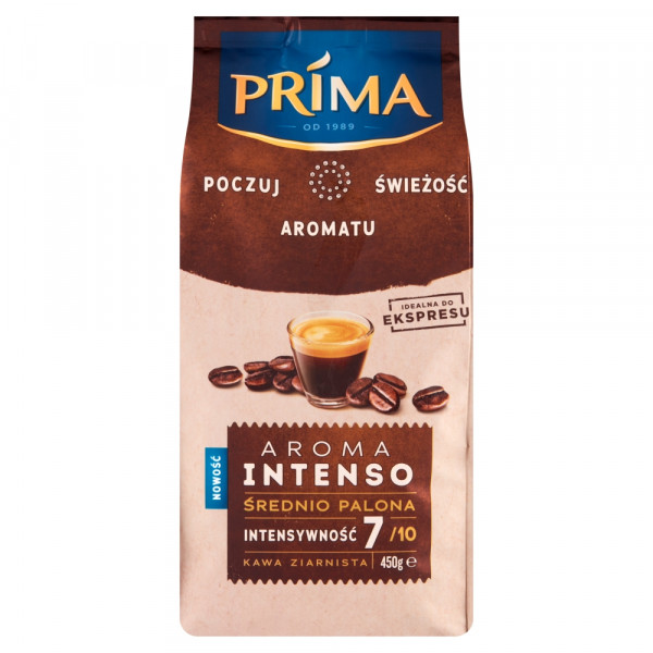 Kawa ziarnista Prima aroma intenso 