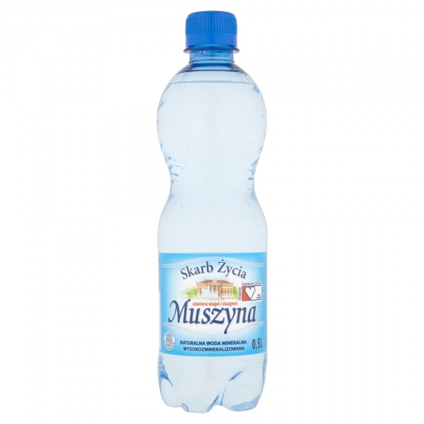 Woda mineralna lekko gazowana skarb życia muszyna
