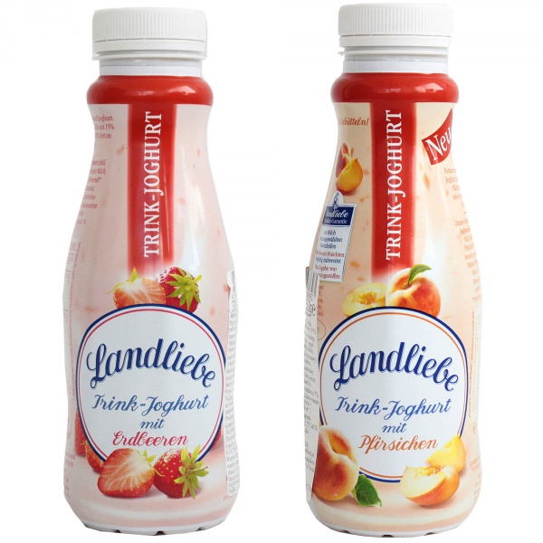 Jogurt pitny truskawka lub brzoskwinia 