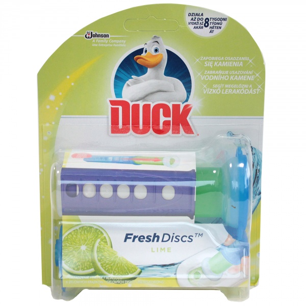 Duck® Fresh Discs® Lime - żelowy krążek do toalety o zapachu limonkowym 36ml