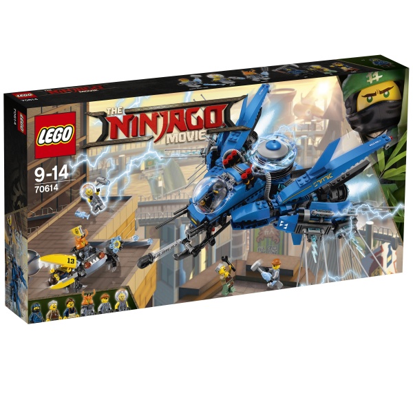 Klocki LEGO Ninjago Odrzutowiec Błyskawica 70614 