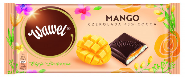 Wawel Czekolada Mango 100g