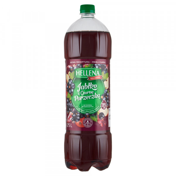 Napój ngaz Hellena jabłko czarna porzeczka 20% soku doliczana jest kaucja 0,50 zł