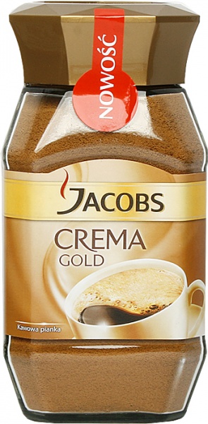 Kawa Jacobs Crema Gold rozpuszczalna 